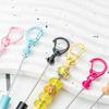 1 шт. Декоративные DIY открыватели для писем из нержавеющей стали с брелоком Легкие, портативные, простые в использовании инструменты для открывания почты для эффективной обработки почты