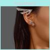 Alloy Geometric Earrings For Women With Punk Style For Spring Trend