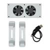 Game Console Cooling Fan Heat Dissipation Adjustable Speed Upgraded Cooling Fan with USB Port for Xb