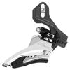 SHIMANO CUES LINKGLIDE Front Derailleur Side CS FD-U6000-D (2x10/11S), Swing, Braze-On, Angle 64-69mm, Outer 36T/40T, CL 48.8/51.8mm (EFDU6000D4)