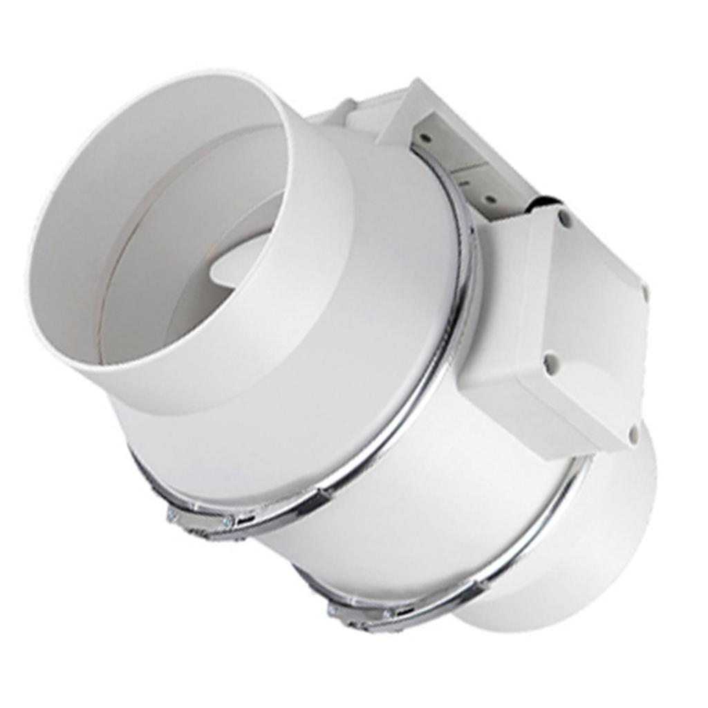 Duct Fan High Efficiency Low Noise Air Circulation Ventilation Inline Exhaust Fan for Bathrooms