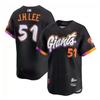 Embroidered San Francisco Giants 51 J.H.Lee Baseball Jersey Mens Sports Uniform