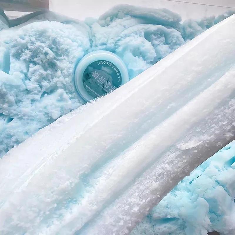 220/350 мл Большой Слайм Мягкий Набор Слаймов Icee Кристальный Масляный Декомпрессионная Игрушка-Сжималка от Тревоги Сливочная Текстура Подарок для Снятия Стресса