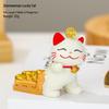 Лежи и Выигрывай Счастливый Кот: Маленькое Милое Украшение для Офиса и Дома для Снятия Стресса