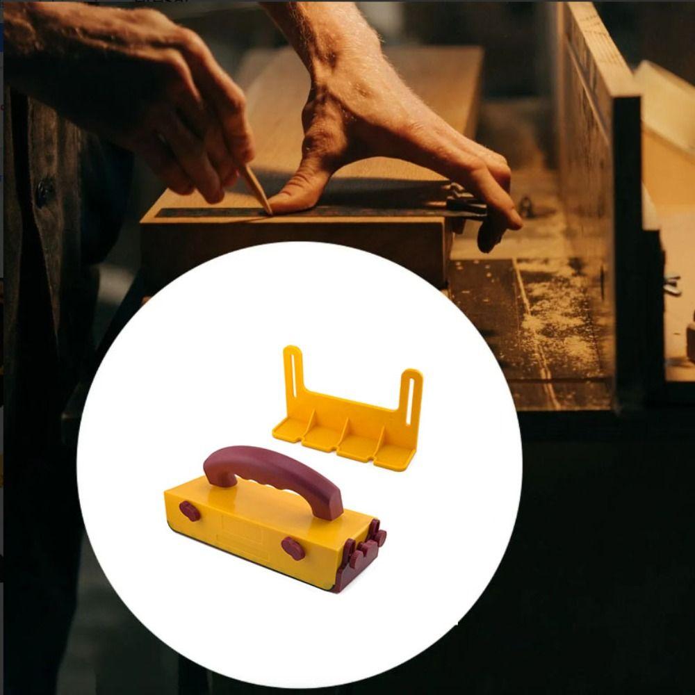 ABS Safety Push Handle Ergonomic Handle Safety Push Block Woodworking Push Stick Holiday Gifts