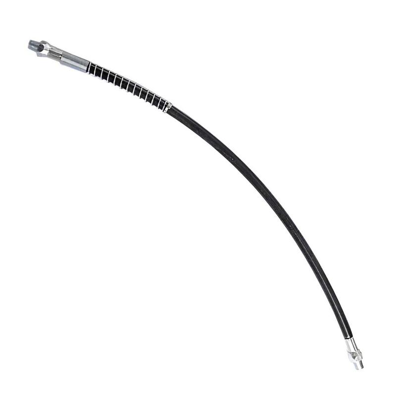 1pc 40" 1/8" NPT Trailer Grease Flex Hose Extension Non-Slip Tube fit for Automotive Marine Applications