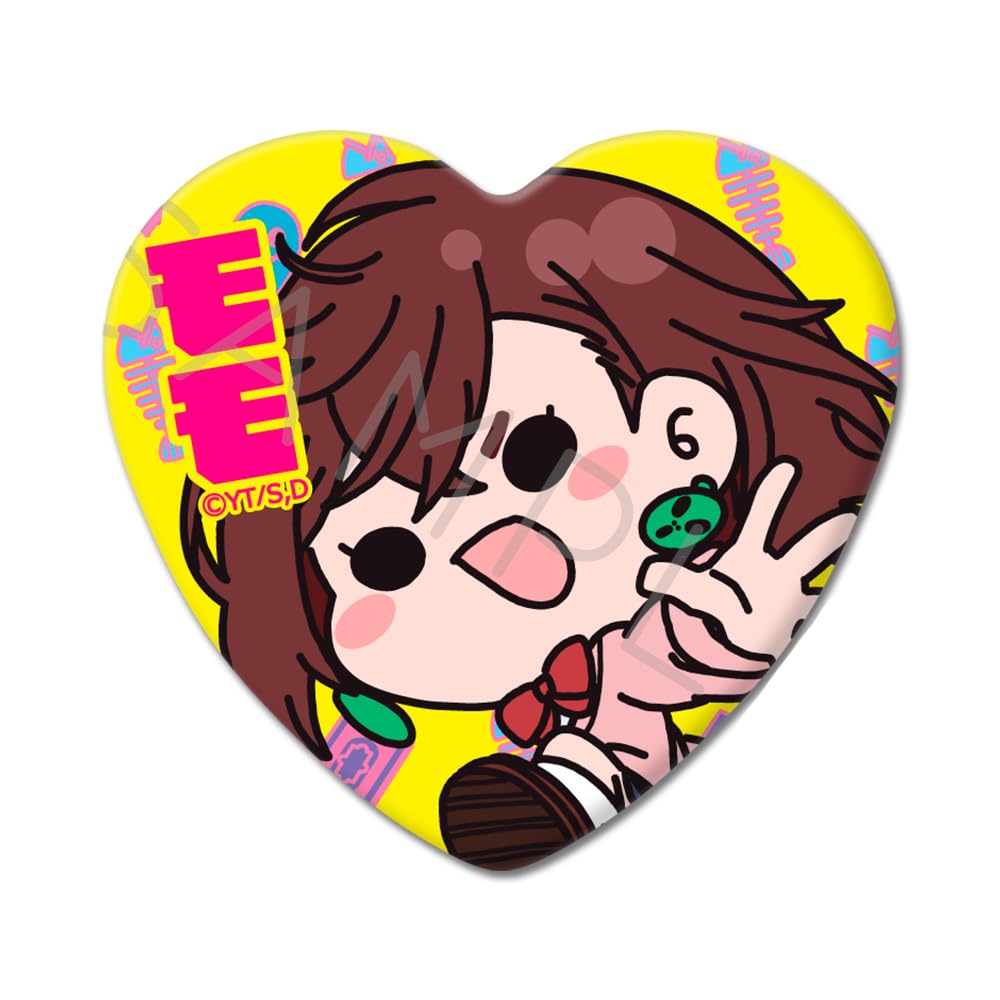 TV Anime Momo Can Badge A "Dandadan" Heart-Shaped