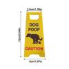 Mini Cat Pee Signs ABS Floor Dirty Warning Sign Funny Dog Poop Sign  Humorous Cat Decor