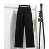 DIMANAF 2025 Осень Зима Женские Брюки Большого Размера Новые Повседневные Женские Длинные Брюки Оверсайз Свободные Брюки Однотонные