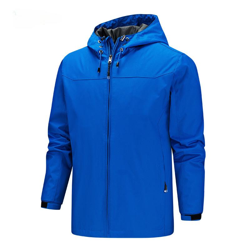Autumn Outdoor Fashion Hooded Windproof and Waterproof Men's Jacket Coat