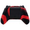 EXtremeRate PlayVital 3D Шипованный Силиконовый Чехол-Кожа с 6 Черными Накладками на Стикеры для Геймпада Xbox Series, Мягкий Резиновый Защитный Чехол для Беспроводного Геймпада Xbox Core