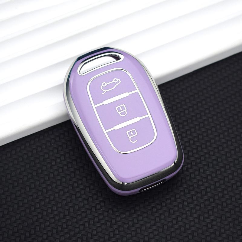 Чехол для ключей из ТПУ с 2/3 кнопками для Renault Duster Dokker Logan Stepway Clio 5 SS2 для Dacia Sandero Stepway Renault TWingo