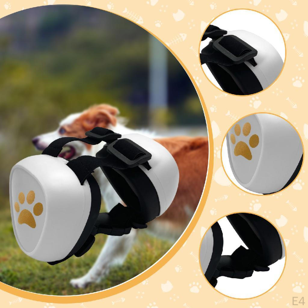 Защитные накладки на уши для собак для защиты от шума и безопасности слуха, для собак средних и крупных пород