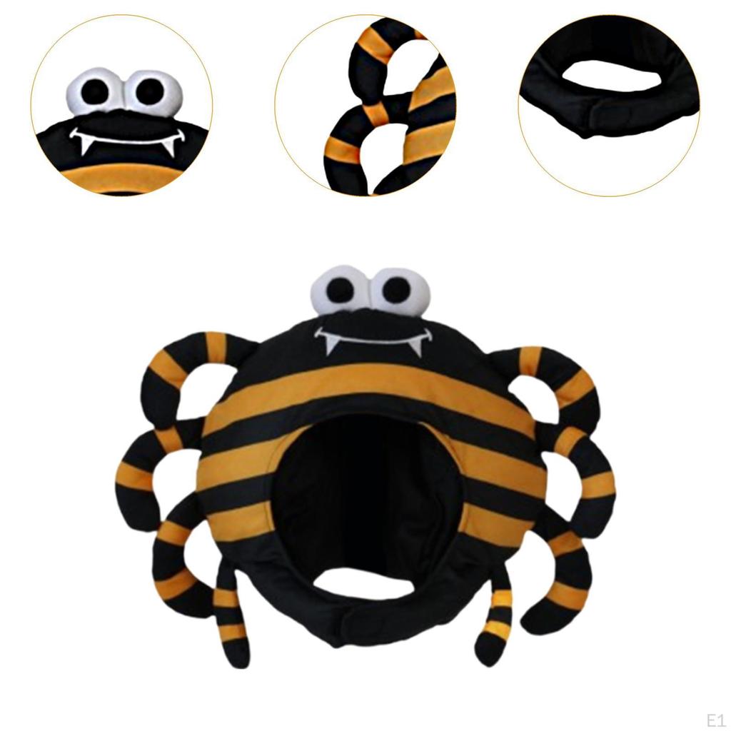 Хэллоуинская шляпа паука, милый новенький косплей для домашнего карнавала, дня рождения