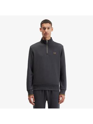 [подлинная штаб-квартира] Fred Perry [базовый вариант] Толстовка с застежкой-молнией на половину длины V07 Afpm2413574 V07 qzgAfpm2413574 V07