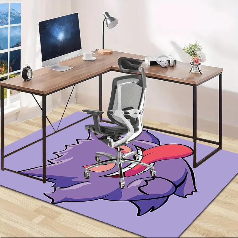 1pc Gengar2 Design Area Rug - Non-Slip, Soft & Cozy Floor Mat for Living Room, Bedroom, Office - Indoor/Outdoor Decorative Carpet