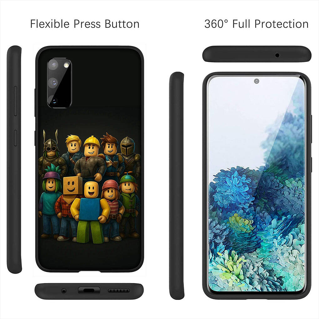 Для Samsung Galaxy S25 S24 S23 S22 S21 Ultra FE Plus A17 A37 A57 A56 A55 A06 A16 A15 A36 A26 A35 A05 A25 A54 A34 Чехол для телефона Обои R-Robloxs Обложка