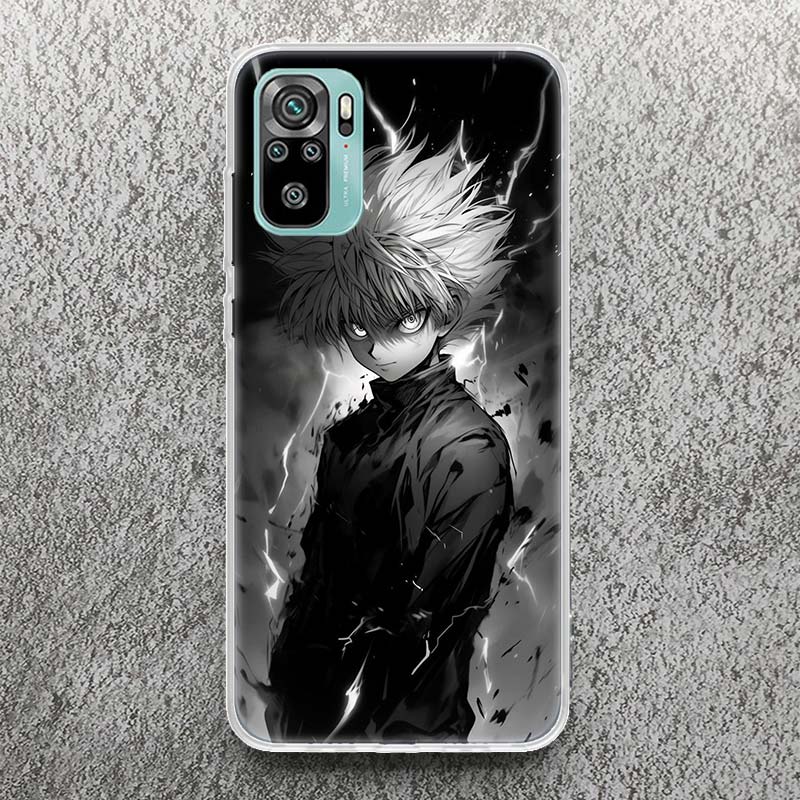 Huner X-Hunters Killua Мягкий чехол для Xiaomi Redmi Note 10 9 9S 8 Pro 7 9T 5 Чехол для телефона Mi 11T 12T 10T 12 11 Lite 6X A3