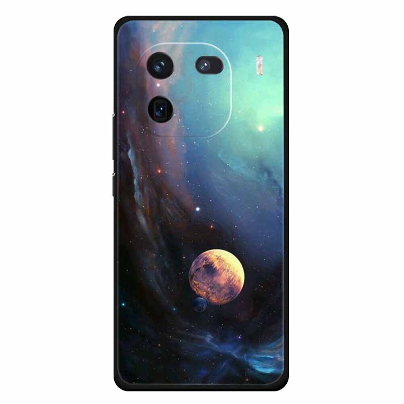 For Vivo Iqoo 12 Case Soft Silicone Cat Owl Fashion Back Covers for Vivo iQOO 12 Pro Cases Marble Shockproof Phone Shells Iqoo12