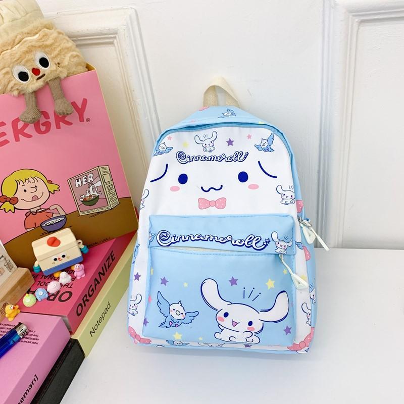 Sweet And Cute Boys And Girls Backpack Kindergarten Primary School Bag Cartoon Animation Foreign Gas Printing Children'S Backpack