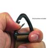 Accessories Plastic Alloy Spring Quickdraws Clip Keychain Belt Buckles Triangle Carabiner Hooks