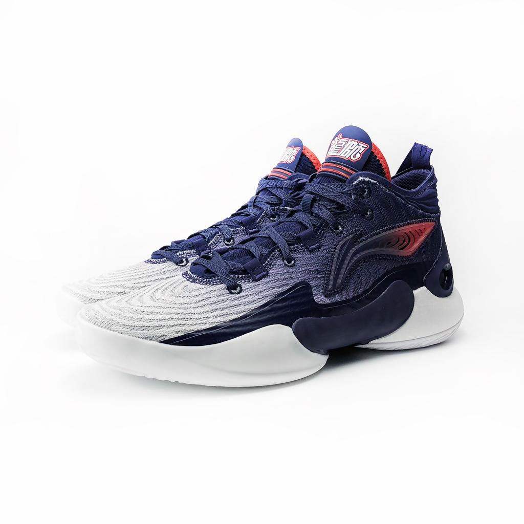 Li Ning Yu Shuai 18 CBA Guangzhou Long Lions PE удобные универсальные нескользящие баскетбольные кроссовки среднего размера мужские кроссовки ABAU009-11