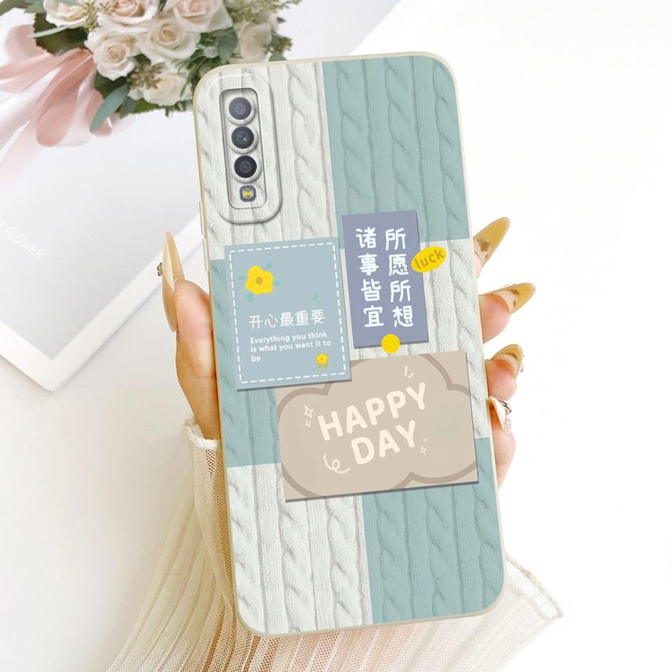 For Samsung Galaxy A7 2018 Case A750 SM-A750F Cover Lovely Cartoon Cat Soft Silicone Protection Shell For Samsung A7 2018 Bumper