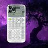 Printed Art Calculator  Phone Case For iPhone 17,16,15,14,13,12,11,Pro,Max,Plus,E,Air,Mini Protective TPU Cover