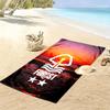 Nottingham Forest FC Print Beach Towel, Large Soft Quick Dry Towel for Beach Camping Swimming