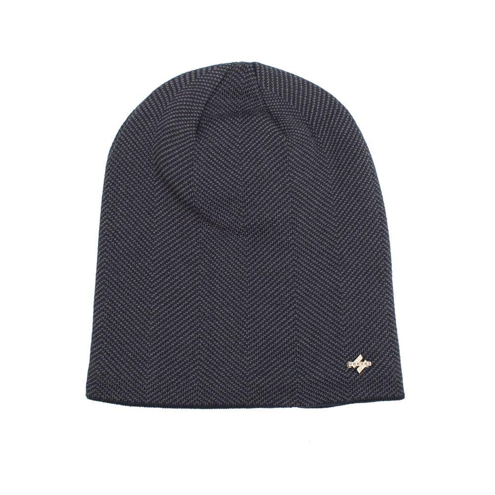 Unisex Cotton Wool Hat Skullies Men's Knitted Hat Winter Warm Hat Casual Beanies Thick Fleece Hat