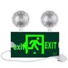 HANDUNYOU LED Emergency Exit Sign with Dual-Head Light