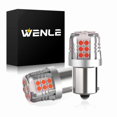 WENLE Взрывозащищенный светодиодный задний фонарь S25, одинарный, 180°, стоп-сигнал, красный,