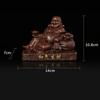 Home Decoration Accessories Resin Handicrafts Car Ornaments The Maitreya Buddha Statue In the Car Attracts Wealth 1pcs Gift