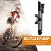 Портативный компактный велосипедный насос 120PSI, водонепроницаемый съемный велосипедный насос высокого давления из алюминиевого сплава, накачивающий шины