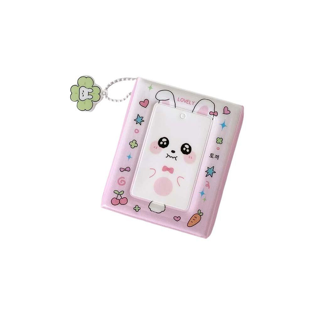 3in ID Photo Korean Photocard Holder PVC Card Cover Idol Card Display Protector School Stationery