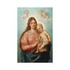 Мадонна с младенцем и ангелами Картина Zatzka Wall Retro Art Холст Печать Плакат Теплая Картина для Гостиной Домашний Декор Cuadros