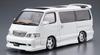 Aoshima Bunka Kyozaisha The Tuned Car Series Toyota Azmax KZH100 Hiace 1999 Plastic Model 1/24 No.25