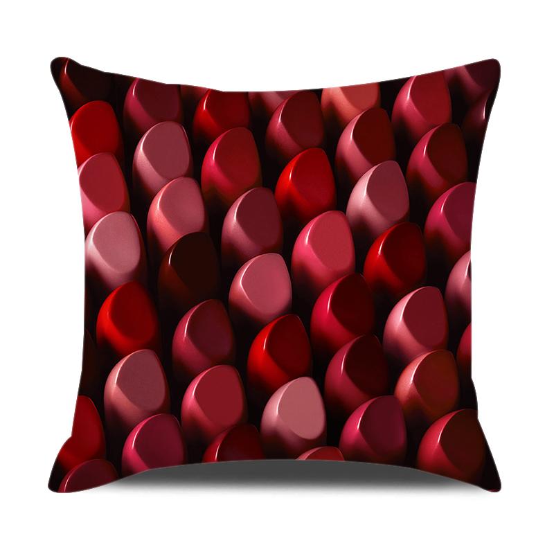 Наволочка в клетку с геометрическим полосатым принтом, красочная наволочка для дома, дивана, украшения автомобиля, чехол для подушки из персиковой кожи