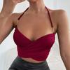 2022 Sexy Women Sleeveless Short Crop Tops Ladies Vest Casual Tank Top Women's Tube Top Female Red Tshirts Woman