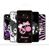 HK9 Kuromi Black Sofe Case for Samsung Note 20 Lite S24 Ultra S23 A03 A05 A06 A11 A71 A15 A16 A13 A24 A25 A33 A52 A53 A50 M55 M35 Plus