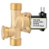 G12" Normally Close Brass Solenoid Electromagnetic Valve Water Inlet Switch (DC220V)