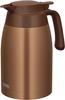 Thermos Stainless Steel Pot, 1.5L, Brown Gold, Thermos Flask Design, Keeps Food Hot or Cold, TTB-1501 BWG