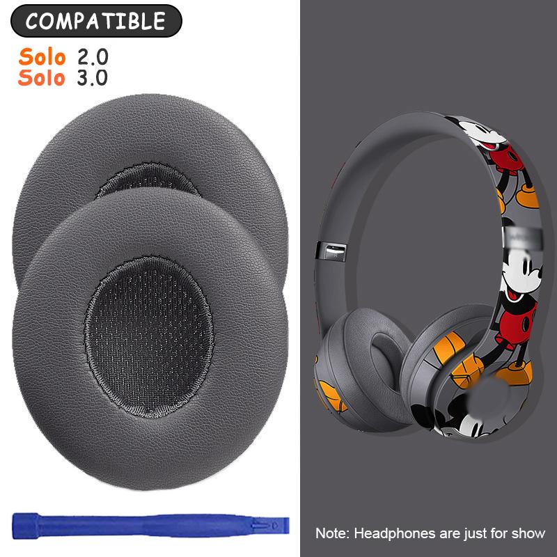 Амбушюры для Beats Solo 2 Solo2 Амбушюры для наушников Solo 3 Solo3 Амбушюры для наушников Запасные части для наушников Поролоновая прокладка для гарнитуры