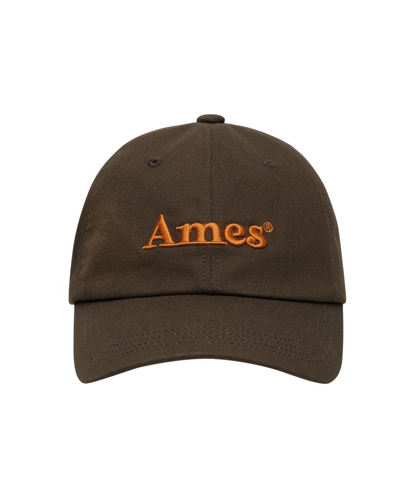 Кепка с базовым логотипом AMES-WORLDWIDE, коричневая