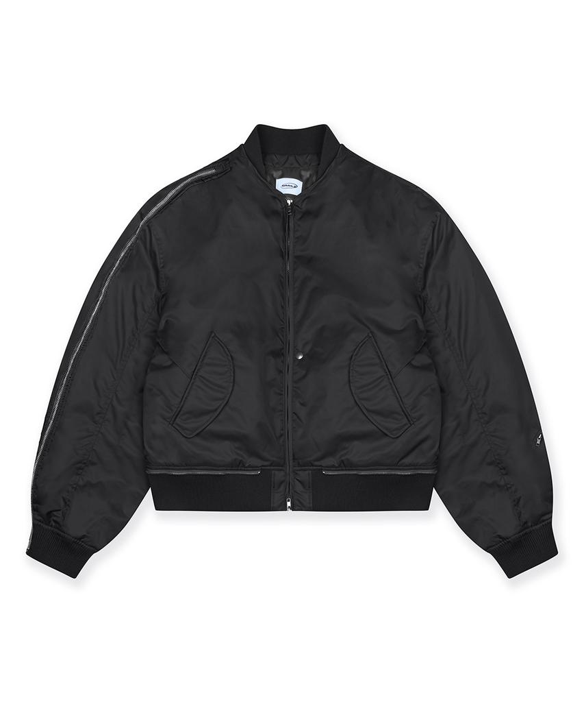 Grailz Multi Zipper Ma-1 Jacket [Black]