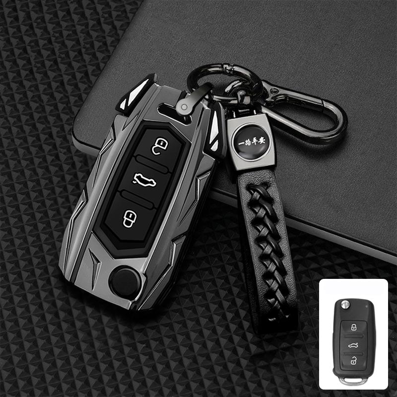 Чехол для ключей от машины, сумка для ключей для Volkswagen VW Golf 3 4 5 6 Mk4 Mk6 Passat B5 B6 B7 B8 Cc Polo Tiguan Mk2 Touran Jetta 6 Bora Mk6