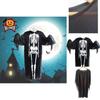 Exquisite Skeleton Ghost Cosplay Costume For Fancy Dress Party