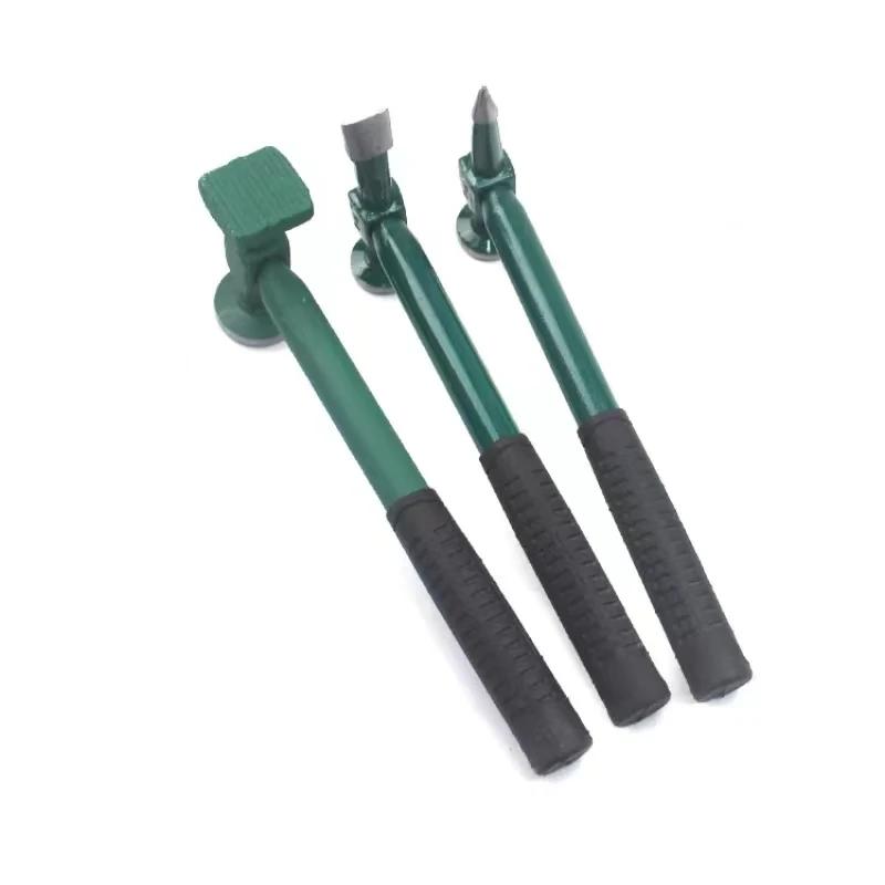 Кузов автомобиля Ремонт металлических панелей Молоток для выбивания Ручной инструмент для гаража Прямой бойок Отделка корончатая лицевая вмятина Молоток для выбивания