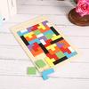 Деревянные блоки головоломка настольная игра головоломка дети интеллект строительные блоки игрушка