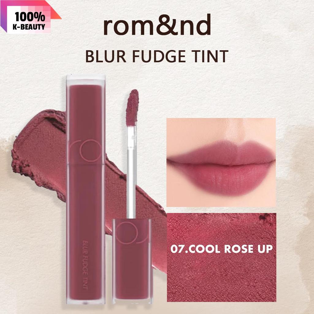 Rom&nd Romand BLUR FUDGE TINT, Бархатно-матовая помада 5.0г/0.18 унц. (7 вариантов цвета)